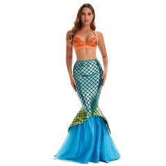 New Halloween European and American game uniform cos mermaid costume role play elf costume uniform temptation
