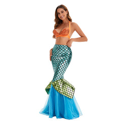New Halloween European and American game uniform cos mermaid costume role play elf costume uniform temptation