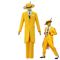 Funny cos costume JimCarry Jin kailui cosplay facial figure role play costume Halloween
