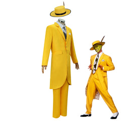 Funny cos costume JimCarry Jin kailui cosplay facial figure role play costume Halloween