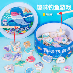Fishing Toys for Children, Magnetic Early Education for Girls, Infants and Toddlers, Boys, One-Year-Old Educational Baby Teaching, Brain-Stimulating Toys