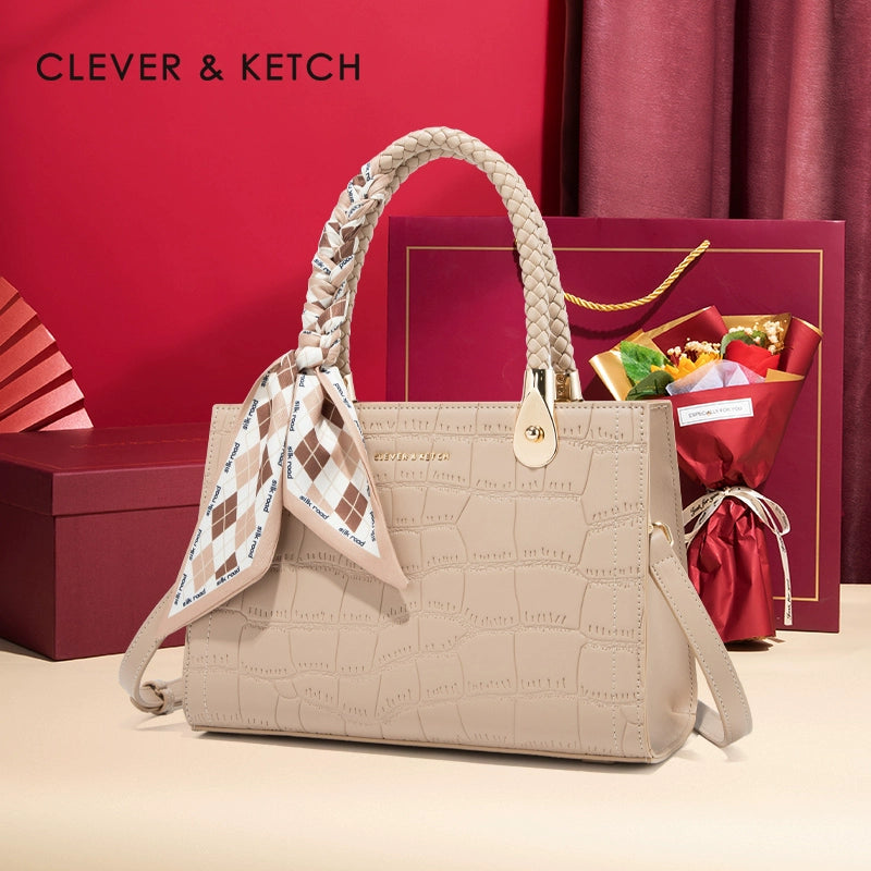 Clever & Ketch Wedding Bag Female Bride 2024 New Arrival Send Mother Bag Birthday Gift Red Wedding Bag Wedding Bag Female