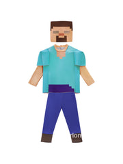 cross-border halloween children cos clothes my world steve play show rave party party costume