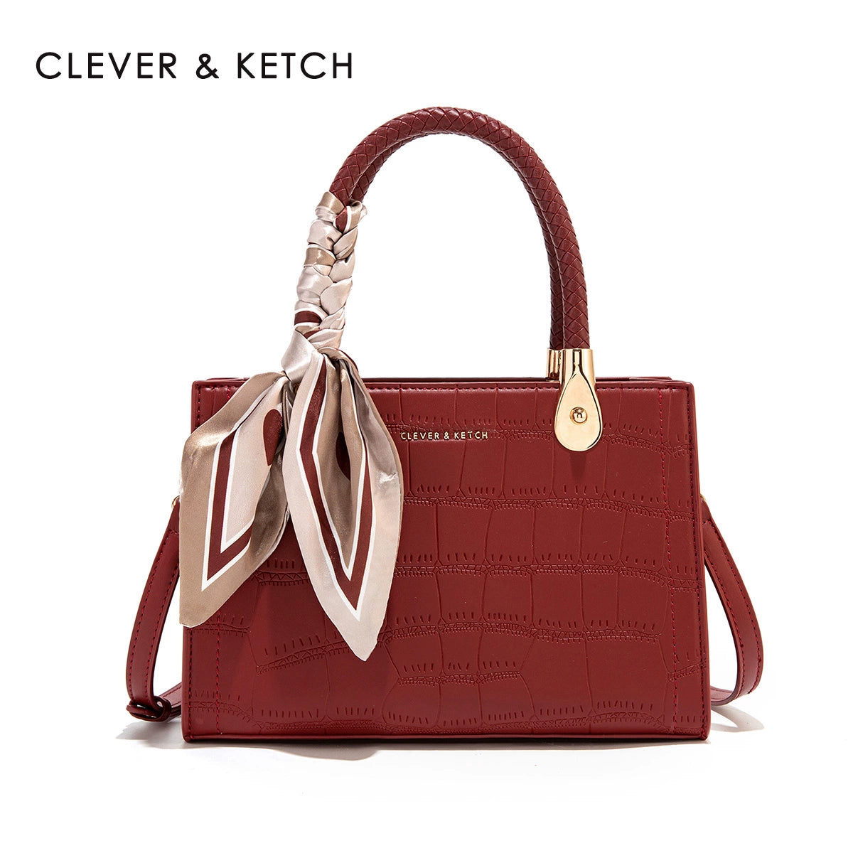 Clever & Ketch Wedding Bag Female Bride 2024 New Arrival Send Mother Bag Birthday Gift Red Wedding Bag Wedding Bag Female