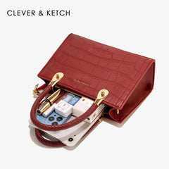 Clever & Ketch Wedding Bag Female Bride 2024 New Arrival Send Mother Bag Birthday Gift Red Wedding Bag Wedding Bag Female