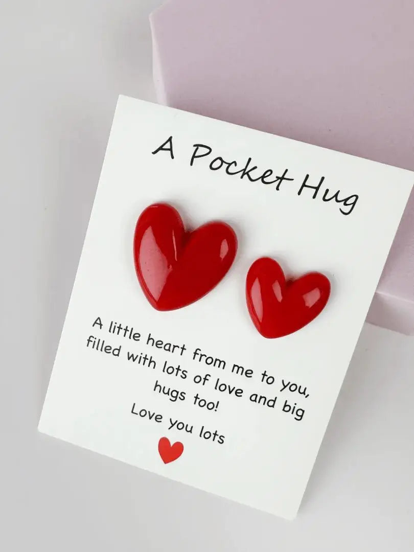 Pocket Hug Heart Gift for Mom Grandma Aunt Birthday Mothers Day Gifts for Wife Anniversary Wedding Gift for Girlfriend