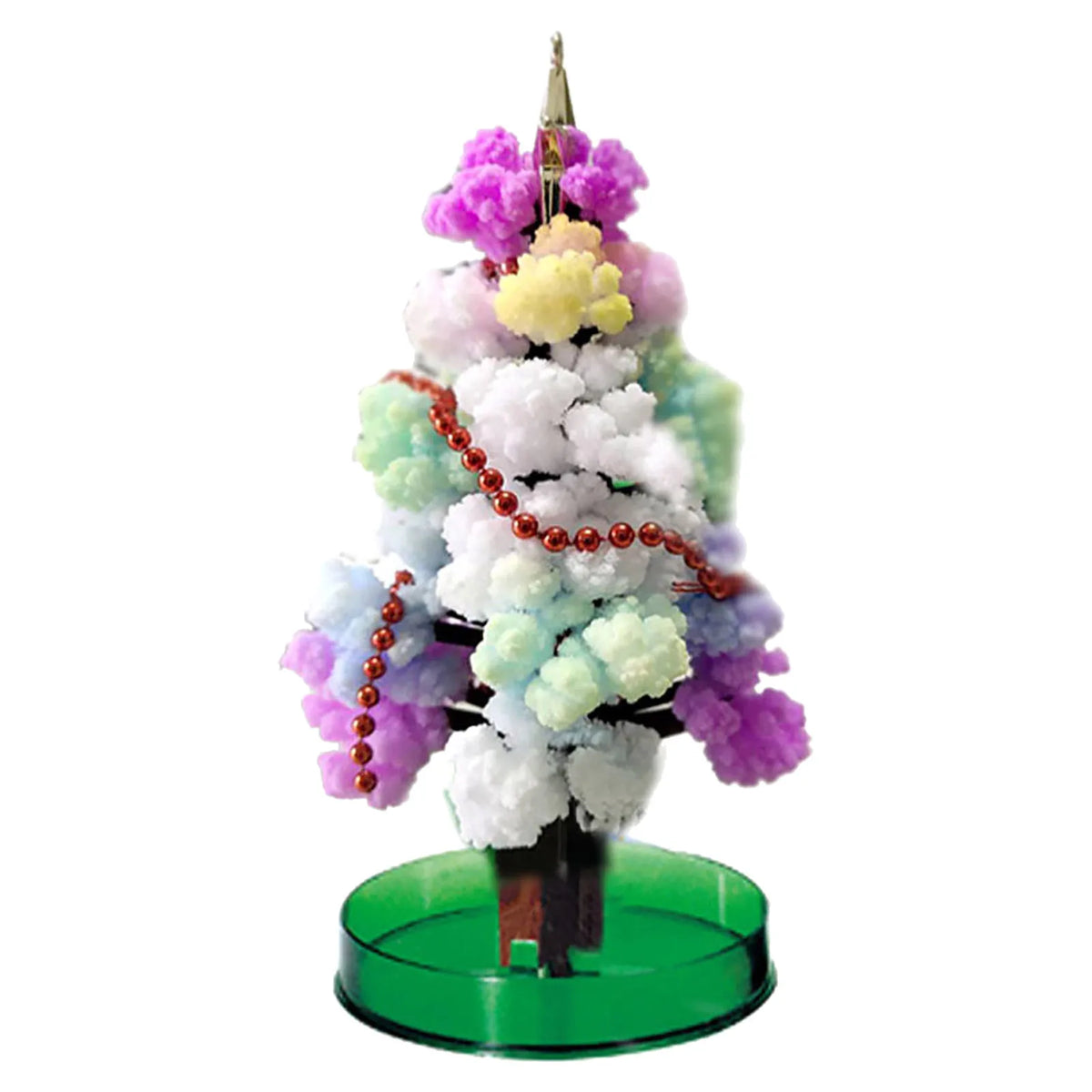 Magic Growing Christmas Tree Crystal Paper Christmas Decoration New Year Science Toy Artificial Home Decor Ornaments Wholes