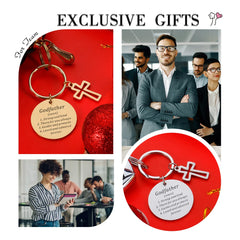 Keychain from Godchild Religious Faith Stainless