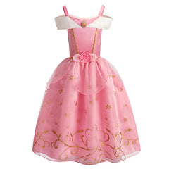 Disney Rapunzel Cinderella Princess Girls Dress Elsa Anna Kids Halloween Vestidos Costume Children Birthday Party Dress