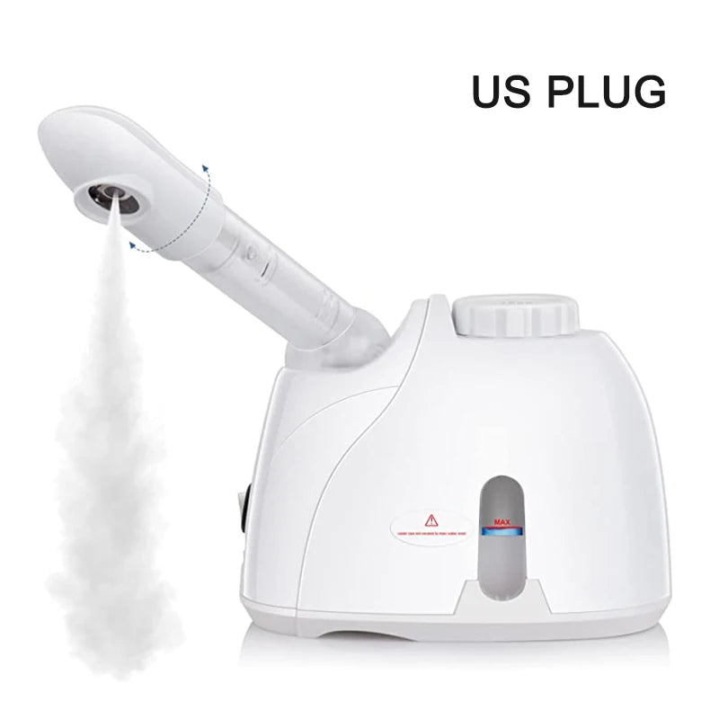 Ozon Facial Steamer with Extendable Arm Steaming Warm Mist Humidifier For Face Spa Sinuses Moisturizing, Homeuse,Salon Free Ship