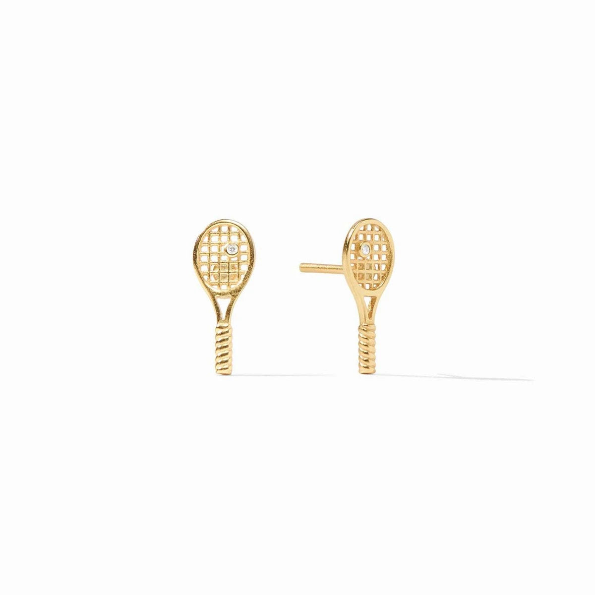 Tennis racket necklace, female design pendant, personalized collarbone chain, ins sports series, gold-plated color preservation