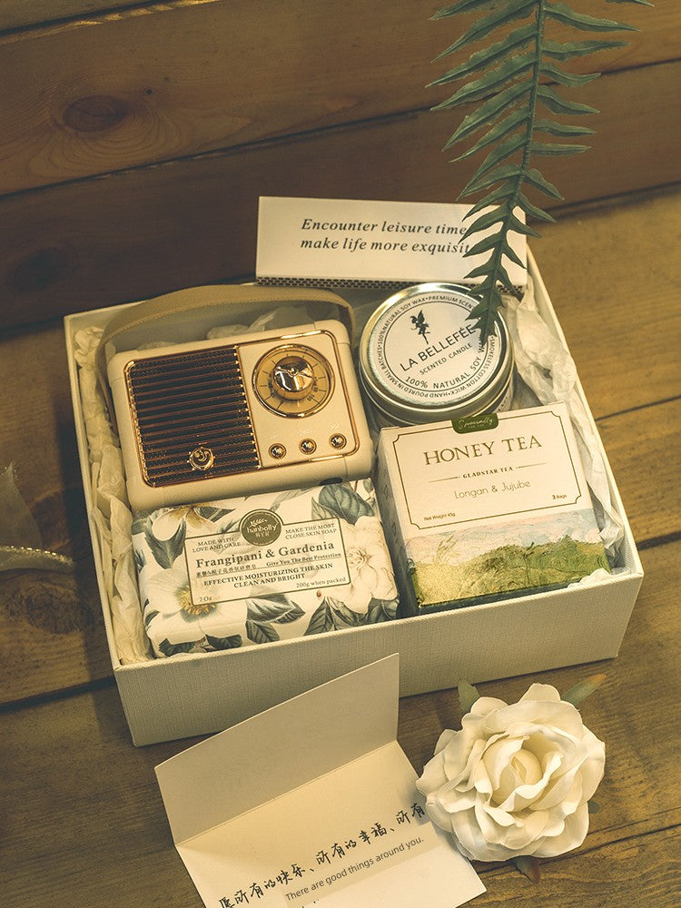 Mother's gift box Bluetooth Retro Stereo