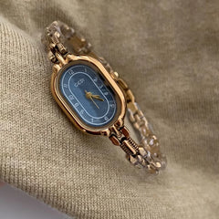 Women's watch Fashion Temperament Minimalism Steel Strip Watch for Women's Girl Student Chain Ladies Watch