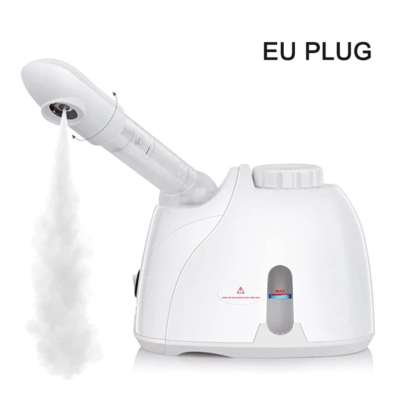 Ozon Facial Steamer with Extendable Arm Steaming Warm Mist Humidifier For Face Spa Sinuses Moisturizing, Homeuse,Salon Free Ship