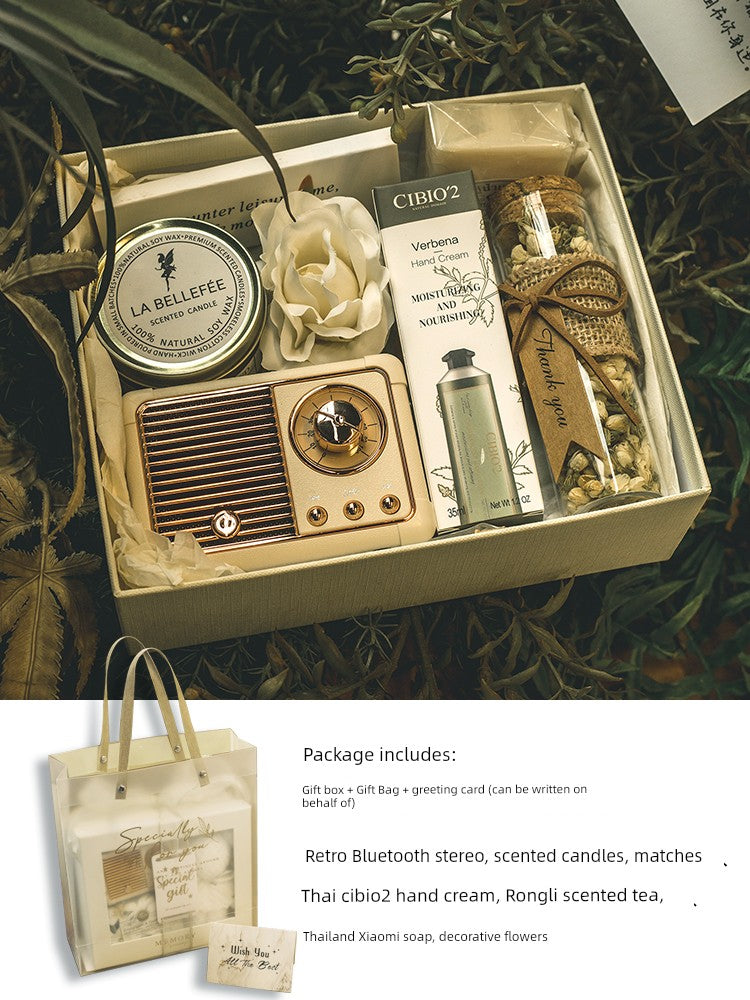 Mother's gift box Bluetooth Retro Stereo