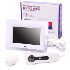 7 inch Skin Analyzer Machine Scalp Detector  Hair Follicles Oil Moisture