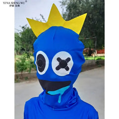 Rainbow Friends Costume Kids Boys Blue Monster Wiki Cosplay Horror Game Halloween Jumpsuit Carnival Birthday Party Boys Costume