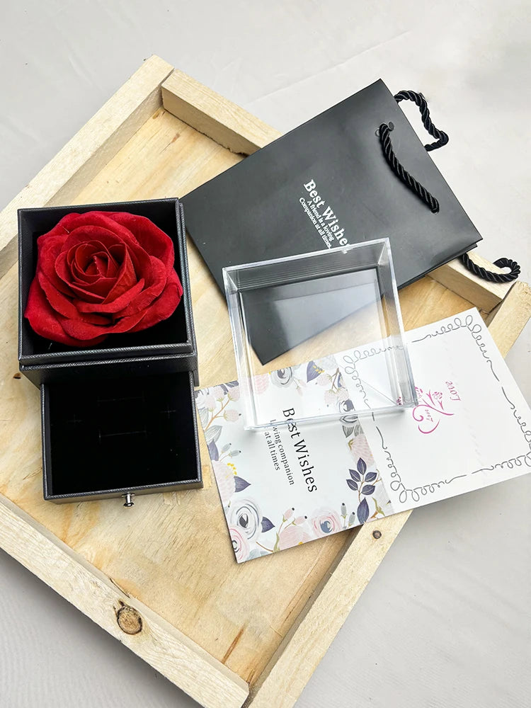 Valentine's Day Rose Gift Box Christmas Present Women's Birthday Party Favor Gift for Mom Girlfriend Bridesmaid Gift