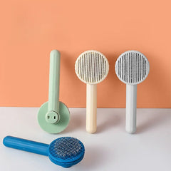 Stainless Steel Pet Hair Removal Brush Dog Hair Comb Automatic Hair Fading Cat Comb Pet Cleaning Grooming Supplies