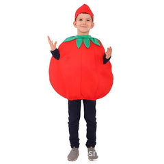 Halloween Kids Girls Boys Children Fruit Vegetable Costume Watermelon Strawberry Banana Tomato Outfit Cute  Cosplay Party