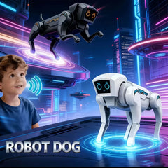 Children's remote-controlled mechanical dog machine dog cat DIY assembly combination walking mechanical dog pet toy