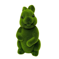 Mini Rabbit Model Toy Lovely Bunny Ornament Cute Easter Decoration Bunny Miniature Figurines Home Garden Landscape Miniature