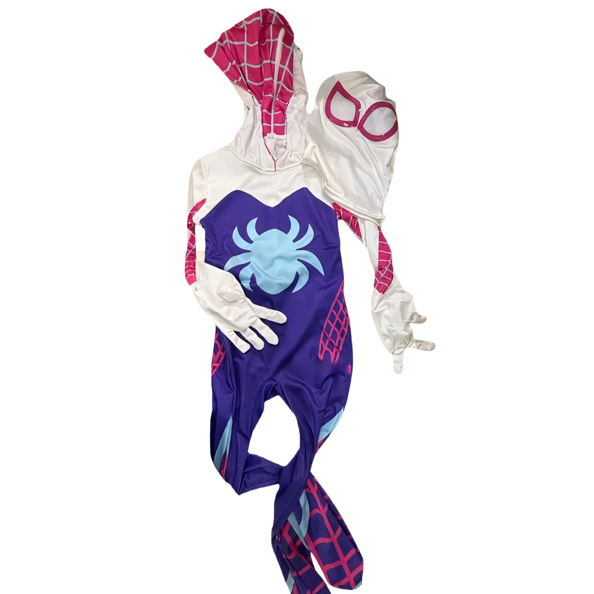 Halloween Costume For Kids Children Baby Girls Super Hero Supergirl Spidergirl Superhero Cosplay Suit Zentai Bodysuit Jumpsuit