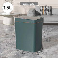 15/18L Smart Sensor Trash Can Garbage Bucket Waterproof
