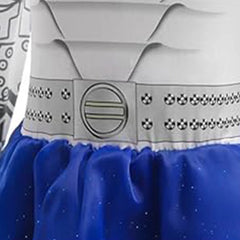 Halloween Costume for Kids Girls Zombies Long slevee Set Girls Birthday Alien Dress up Zombies Cosplay Outfits Christmas