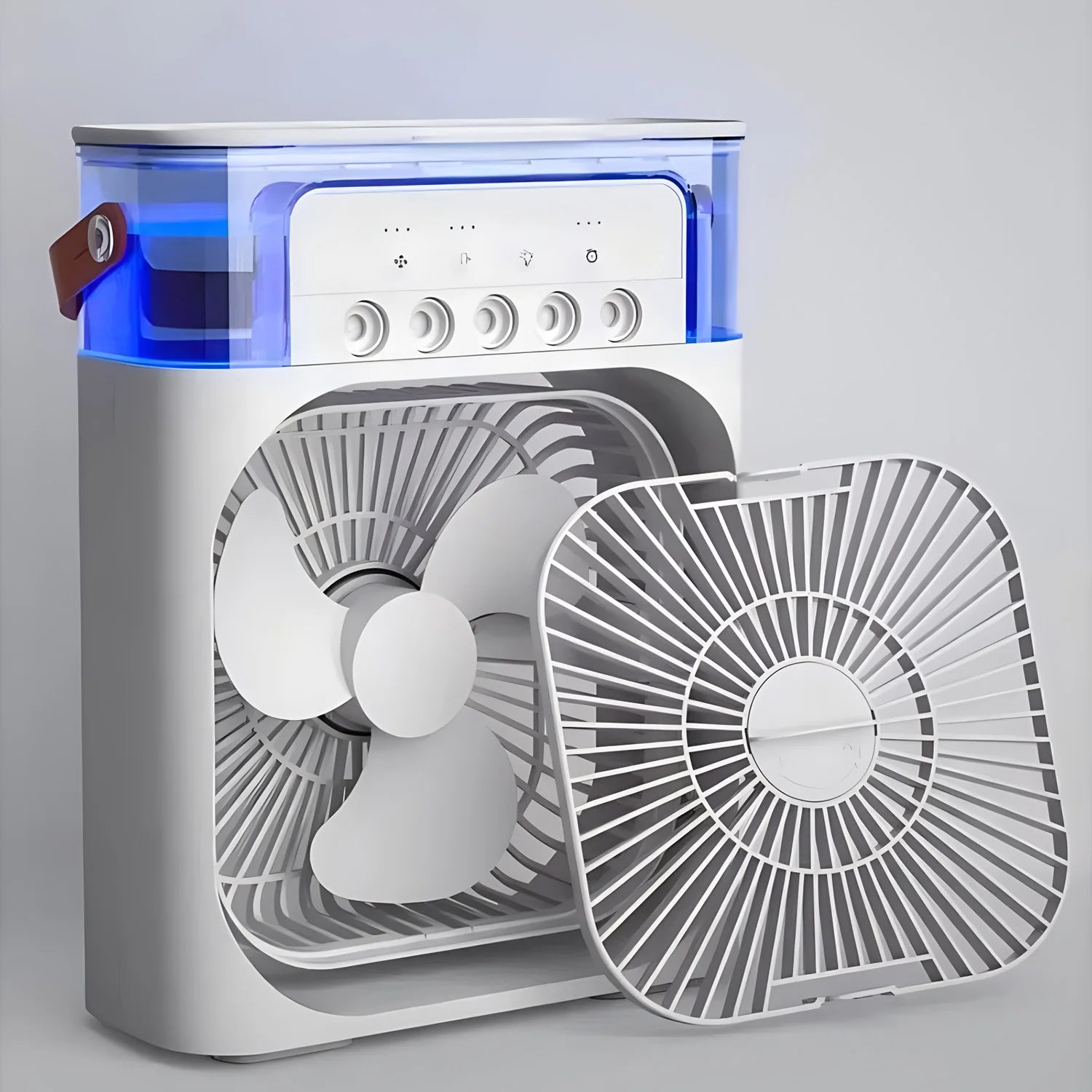 Portable 3 In 1 Fan AIr Conditioner Household Small Air Cooler LED Night Lights Humidifier Air Adjustment Home Fans Dropshipping