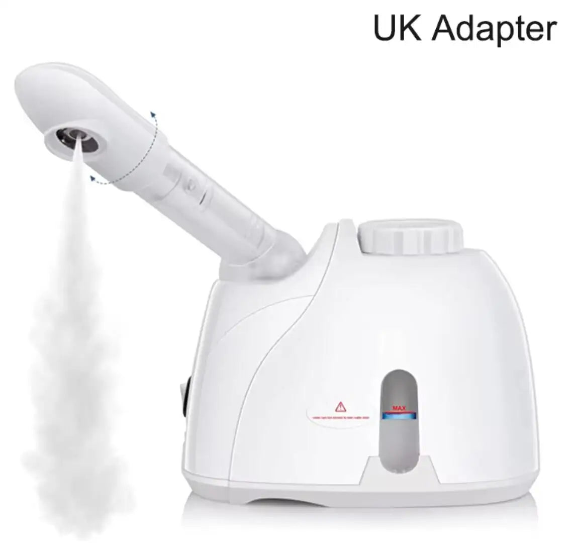 Ozon Facial Steamer with Extendable Arm Steaming Warm Mist Humidifier For Face Spa Sinuses Moisturizing, Homeuse,Salon Free Ship