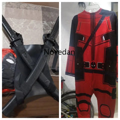 Boy Halloween Costume Kids Cosplay Mask Suit Jumpsuit Backpack Knife Accessories Superhero Birthday Party Costume Children