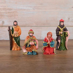 10Pcs Nativity Christ Figurines Set Christmas Nativity Scene Decoration Ornament Gifts Crafts