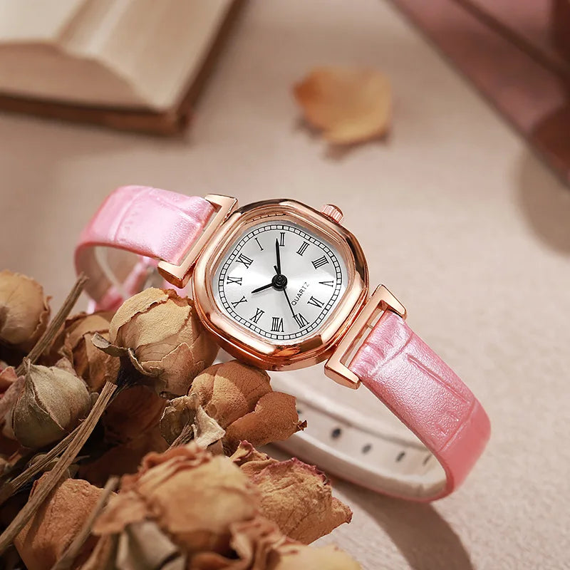 The new forest-themed watch features a fresh and artistic style for female students.