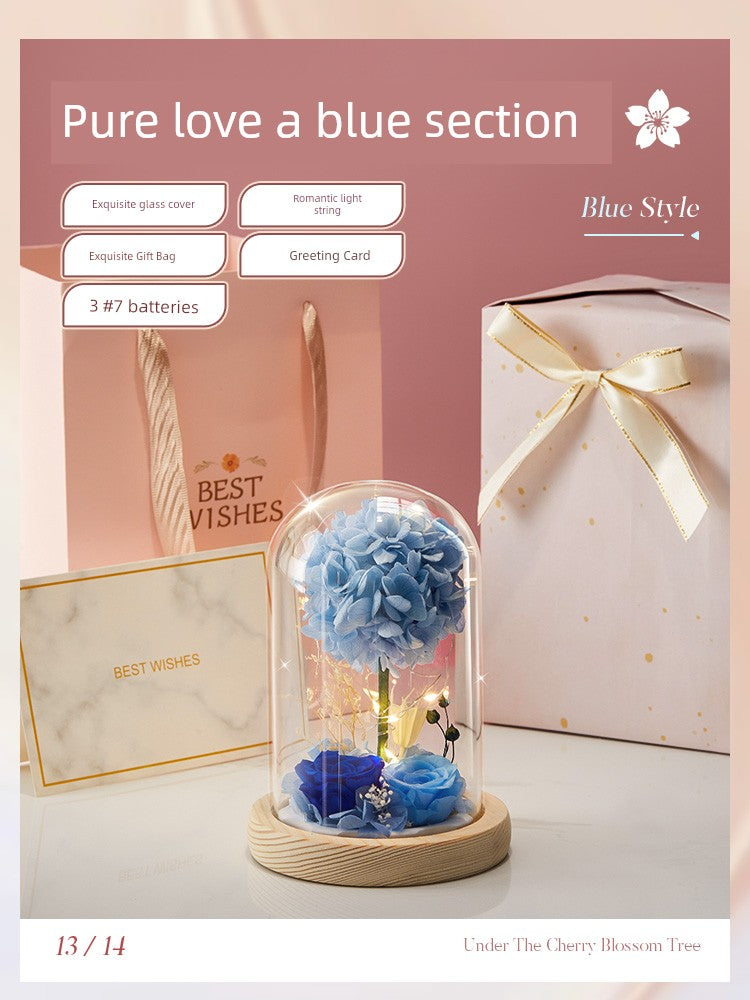 Preserved Fresh Flower Mother's Day to Give Mom Thanksgiving Birthday Gift