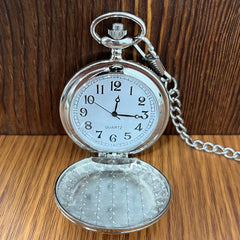 "The Greatest Dad" Pocket Watch - Exquisite Gift for Fathers, High - quality Metal Chain