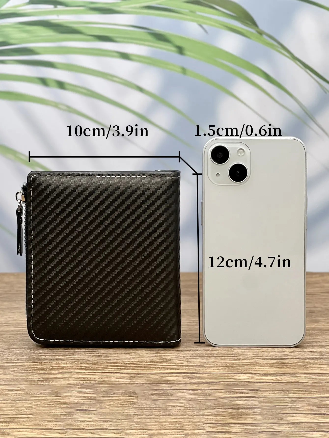 Men's Luxury Minimalist Short Wallet - Vertical Design with Multiple Card Slots, Large Capacity, Casual Portable Coin Purse