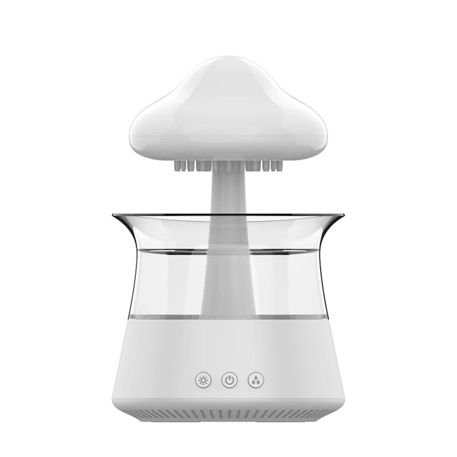 Rain Cloud Night Light humidifier with raining water drop sound and 7 color led light essential oil diffuser aromatherapy