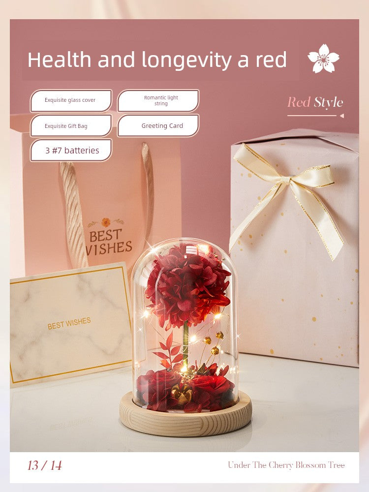 Preserved Fresh Flower Mother's Day to Give Mom Thanksgiving Birthday Gift