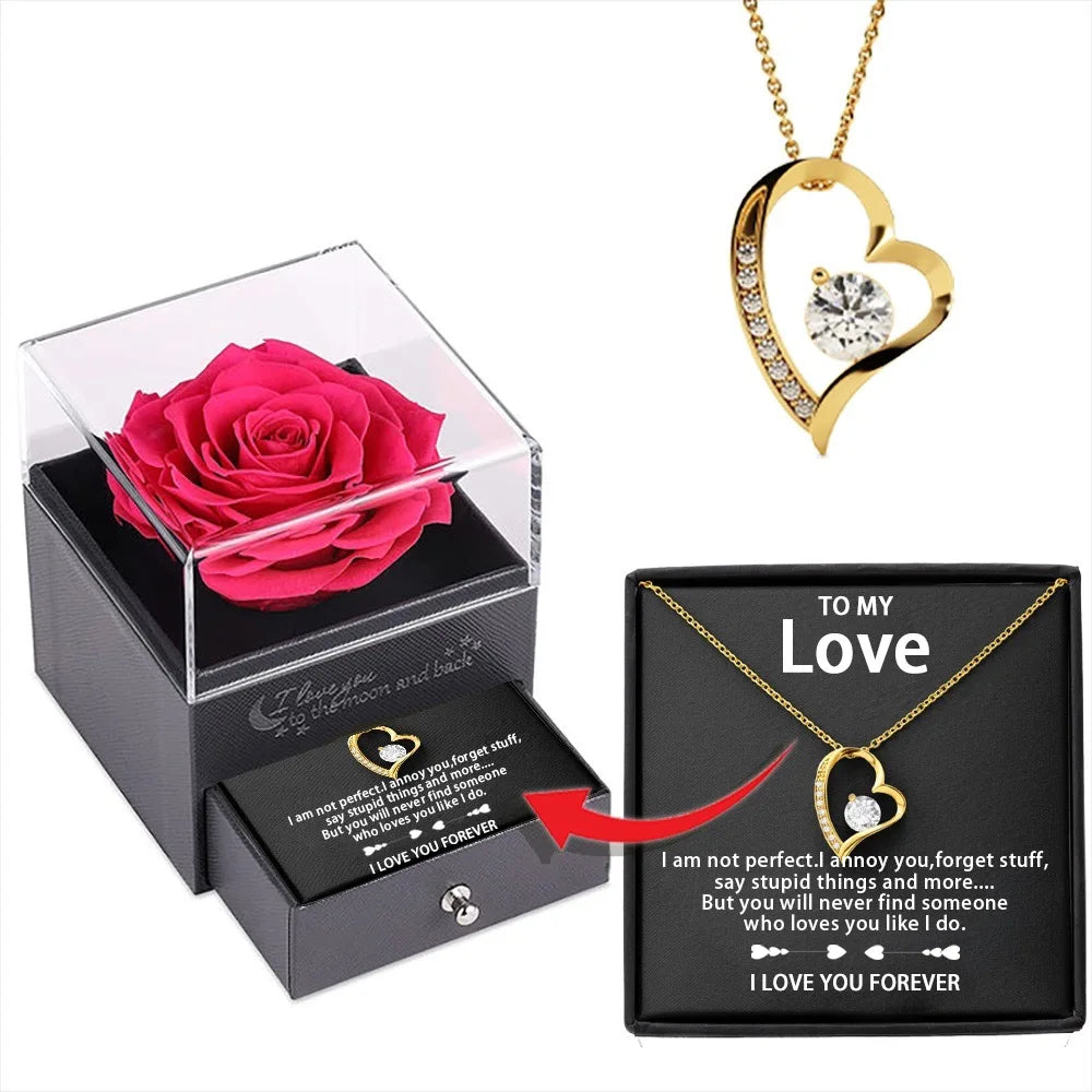 Mother's Day Jewelry Gift Box Set Necklace