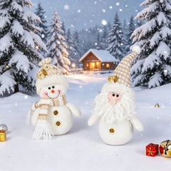 Christmas Decorations Gnome Santa Claus Snowman Christmas Dolls New Year Ornament Xmas Tree Decor Home Decoration Navidad Natal