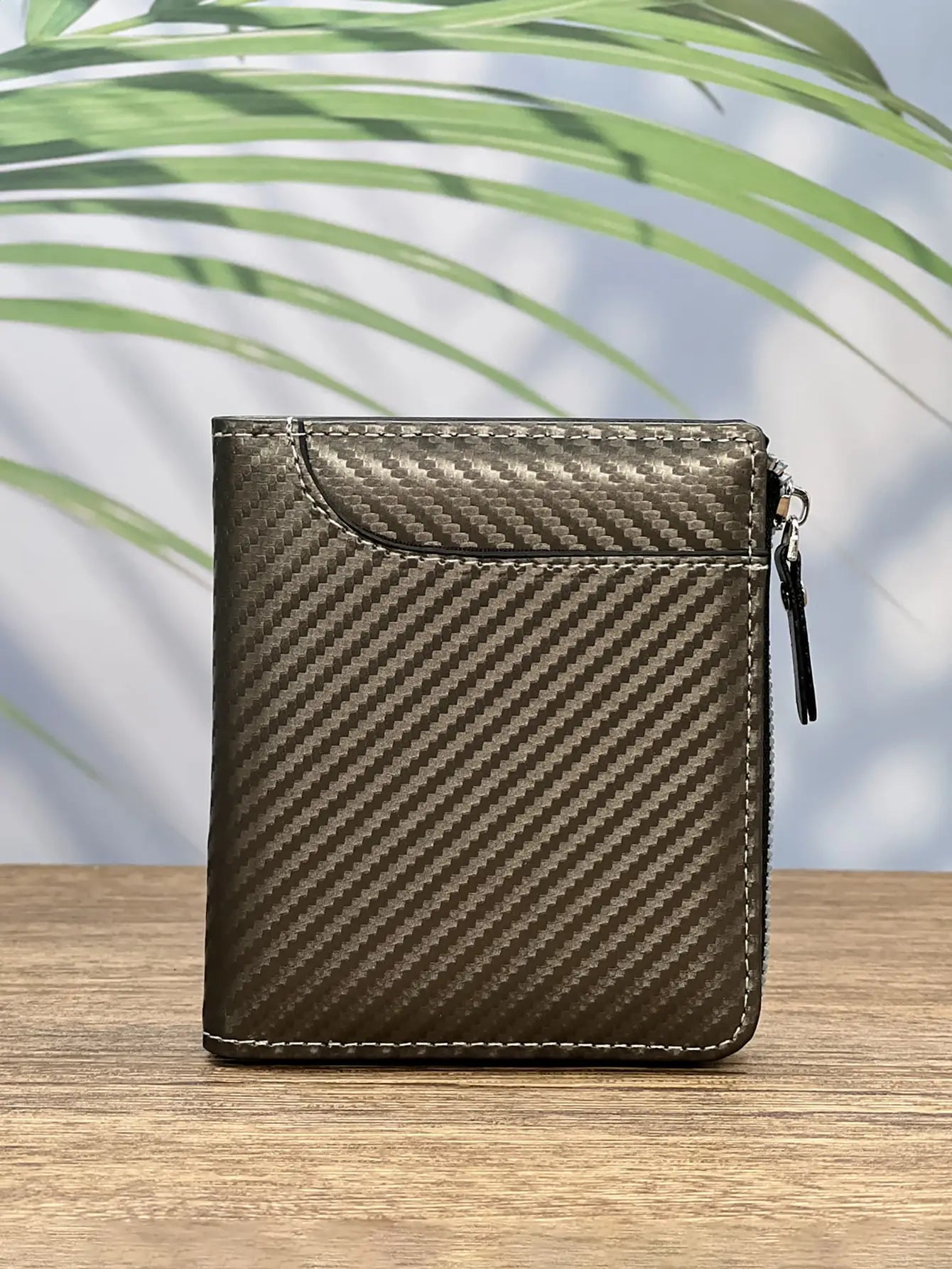 Men's Luxury Minimalist Short Wallet - Vertical Design with Multiple Card Slots, Large Capacity, Casual Portable Coin Purse