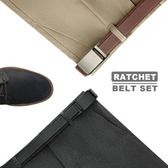 Mens Belt Genuine Leather Luxury Belt Metal Automatic Alloy Buckle Fashion Ratchet Belts for Men Cowhide High Quality Belt