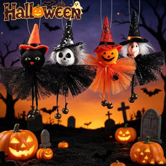 Halloween Decorations Doll Bar Decor Pumpkin Ghost Witch Pendant Scary Halloween Kids Gift Halloween Party Decoration for Home