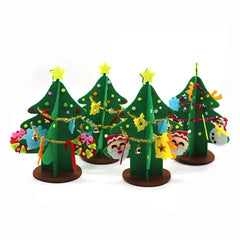 3D DIY Felt Christmas Tree Kids Toys For Children Kindergarten