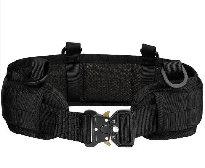 Men's Belt Outdoor Hunting Tactical Belt Multi-Function Buckle Nylon Belt High Quality Outdoors Sport Canvas Belt Neutral Girdle