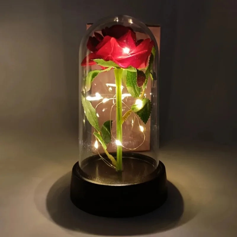 Mother Eternal Rose Flower Luminous Decoration