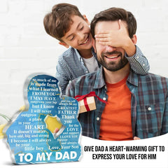 Standing Plates Decorations Customize Crafts Set up Tables Mother's Day Father's Day Halloween Christmas Gifts For Fathers New