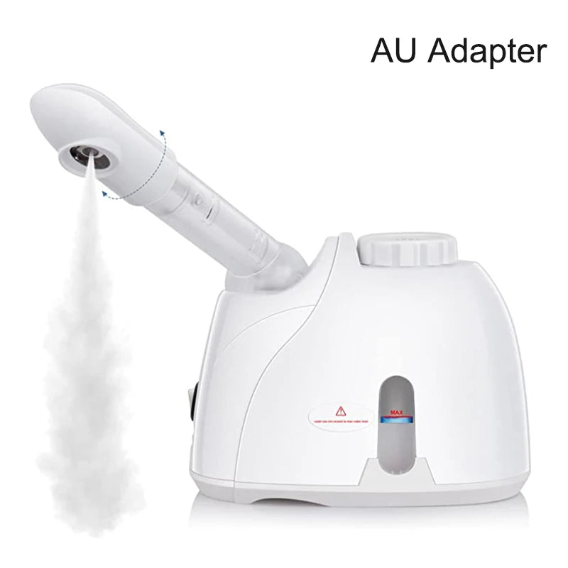 Ozon Facial Steamer with Extendable Arm Steaming Warm Mist Humidifier For Face Spa Sinuses Moisturizing, Homeuse,Salon Free Ship