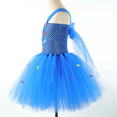Halloween Chucky Costume for Kids Child Play Horror Killer Ghost Doll Tutu Dress Set Toddler Girls Carnival Party Fancy Dresses